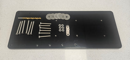 Rhodan Aluminum Mounting Plate | 1/2" Thickness