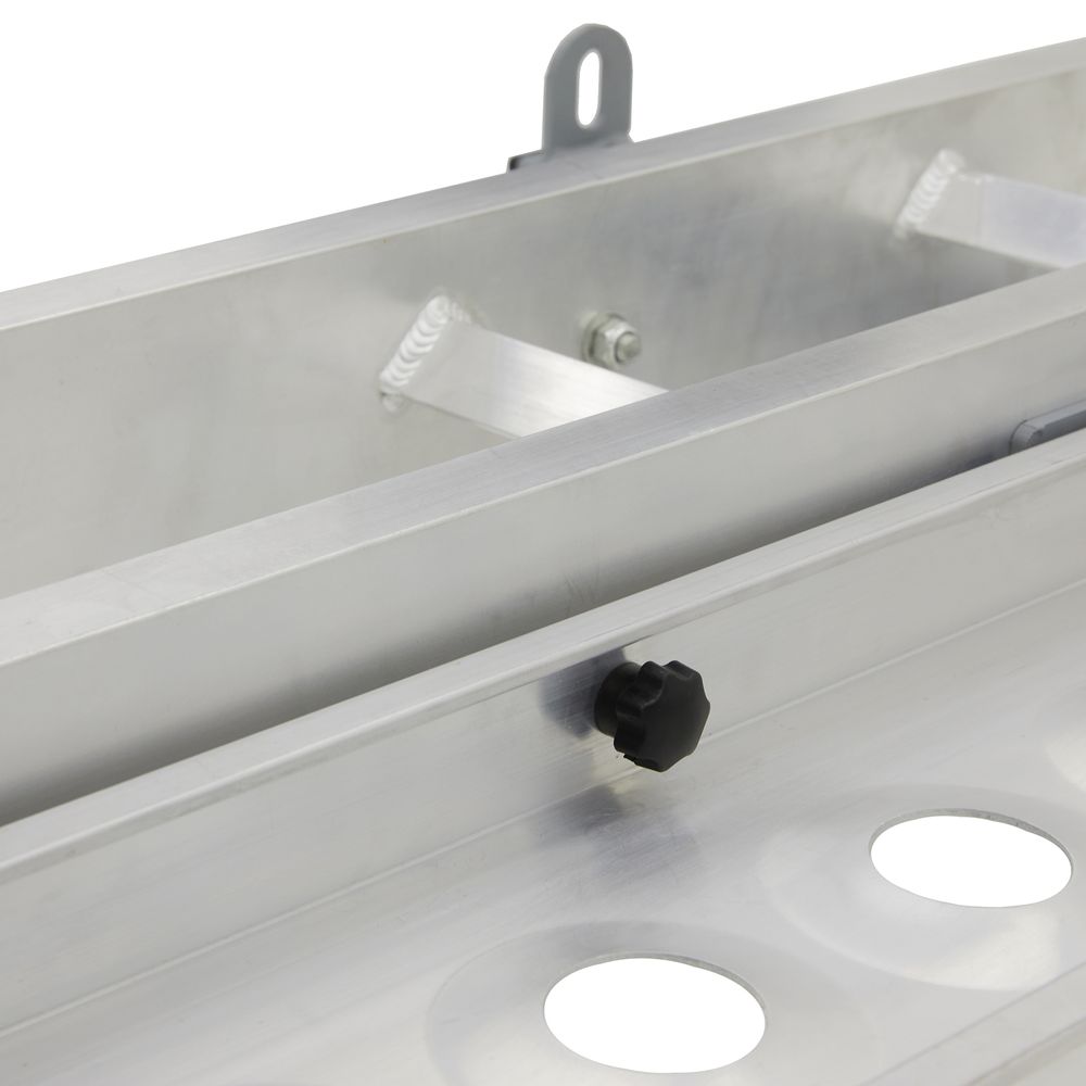 Black Widow Nonfolding Dirt Bike Carrier | Model AMC-400 | Track Width 5.5" | Capacity 400 lb. | For Class III–IV 2" Hitch Dirt Bikes, eBikes & Fat Tire Transport