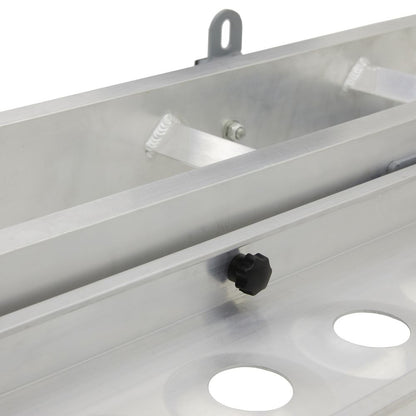 Black Widow Nonfolding Dirt Bike Carrier | Model AMC-400 | Track Width 5.5" | Capacity 400 lb. | For Class III–IV 2" Hitch Dirt Bikes, eBikes & Fat Tire Transport