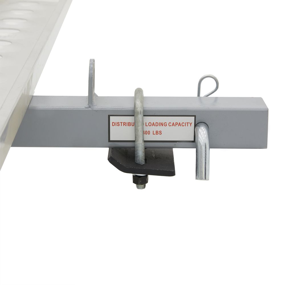 Black Widow Nonfolding Dirt Bike Carrier | Model AMC-400 | Track Width 5.5" | Capacity 400 lb. | For Class III–IV 2" Hitch Dirt Bikes, eBikes & Fat Tire Transport