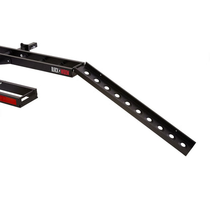 Black Widow Pro Double Dirt Bike Carrier | Model AMC-600-2-PRO | Dual 5.5" Tracks | Capacity 600 lb | For 2" Class III & IV Hitch Vehicles