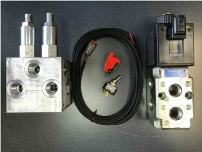 Amulet Hydraulic Diverter Kit | Model DSP-12-R-TK Series | 24 GPM Flow | Machine Size 1-8 Tons | For Backhoes & Excavators