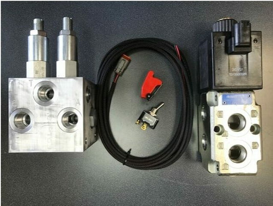 Amulet Hydraulic Diverter Kit | Model DSP-12-R-TK Series | 24 GPM Flow | Machine Size 1-8 Tons | For Backhoes & Excavators