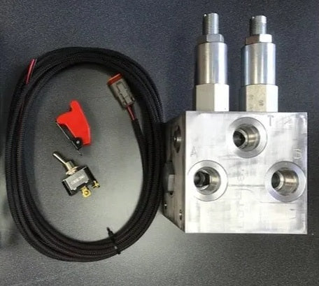 Amulet Hydraulic Diverter Kit | Model DSP-12-R-TK Series | 24 GPM Flow | Machine Size 1-8 Tons | For Backhoes & Excavators
