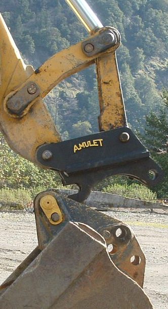 Amulet Mini Hitch Mechanical Coupler | Model MH Series | Machine Size 1-10 Ton | For Excavators