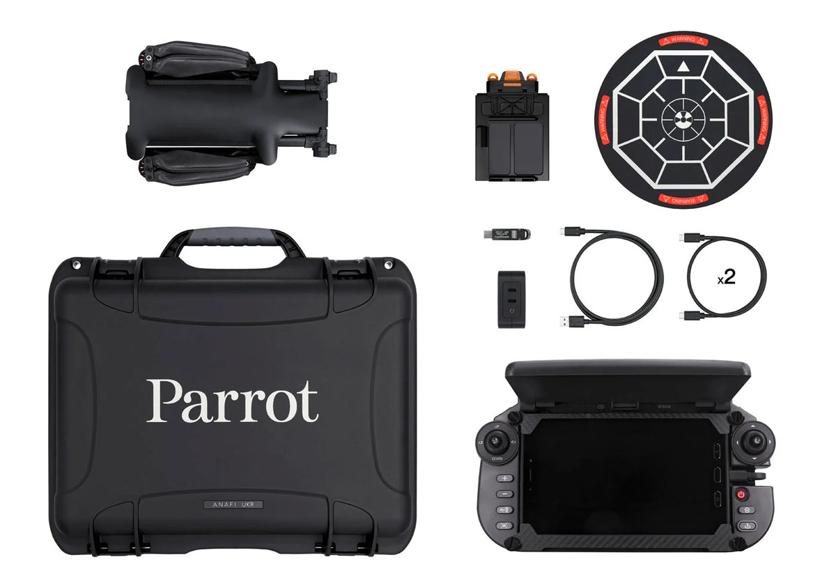 Parrot ANAFI UKR GOV micro-UAV Drone | Flight Time 38 Min | Wi-Fi Range 5 KM | 5G Supported | For Defense & Public Safety