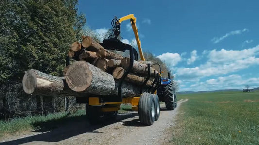 Anderson Log Loader | Model M-140 | Grapple Opening 48" inches | Horsepower 40-75 HP | For Tractors