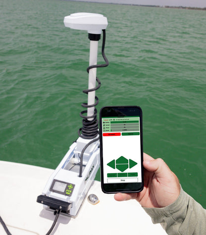 Rhodan Gen 5 GPS-Guided Trolling Motor | Voltage 36V | Recommended Boat Size 15,000 lbs