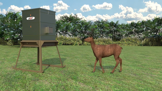 ASF Stand & Fill Electric Protein Feeder | Capacity 600lb | Width 44" inches