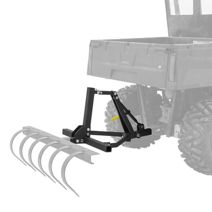 Black Widow ATV/UTV 3-Point Hitch Implement Lift | Model ATV-3PT-2140 | Width 30" | Horsepower 10 To 90+ HP | For ATVs & UTVs