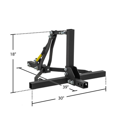 Black Widow ATV/UTV 3-Point Hitch Implement Lift | Model ATV-3PT-2140 | Width 30" | Horsepower 10 To 90+ HP | For ATVs & UTVs