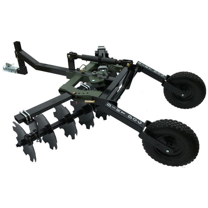 Dirt Dog ATV Equipment – Disc Harrow | DHV Series | Overall Width 37", 51" & 67" | 35-65 HP | For ATV/UTVs