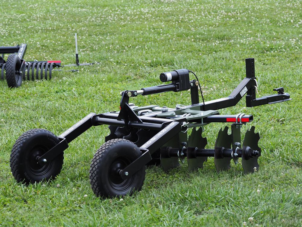 Dirt Dog ATV Equipment – Disc Harrow | DHV Series | Overall Width 37", 51" & 67" | 35-65 HP | For ATV/UTVs