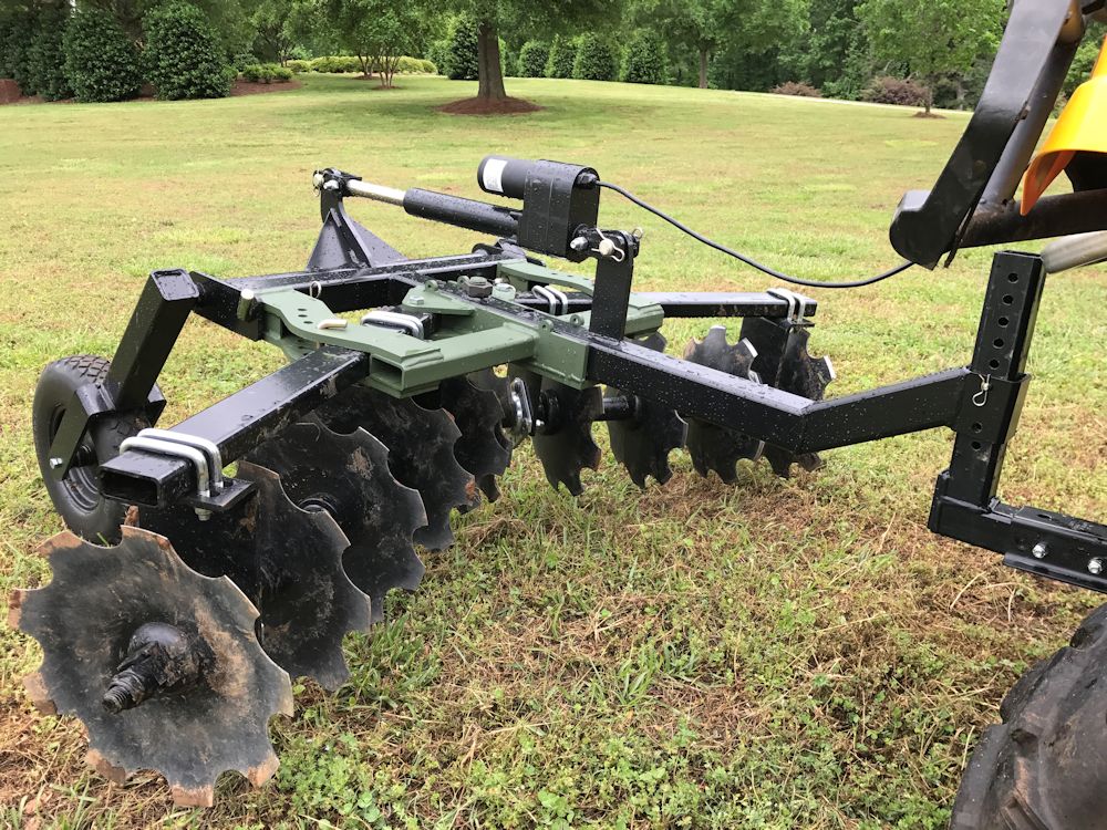 Dirt Dog ATV Equipment – Disc Harrow | DHV Series | Overall Width 37", 51" & 67" | 35-65 HP | For ATV/UTVs
