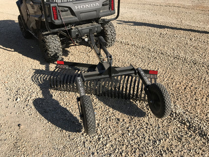 Dirt Dog ATV Equipment – Landscape Rake | LRV Series | Overall Width 48", 60" & 72" | 18–25 HP | For ATV/UTVs
