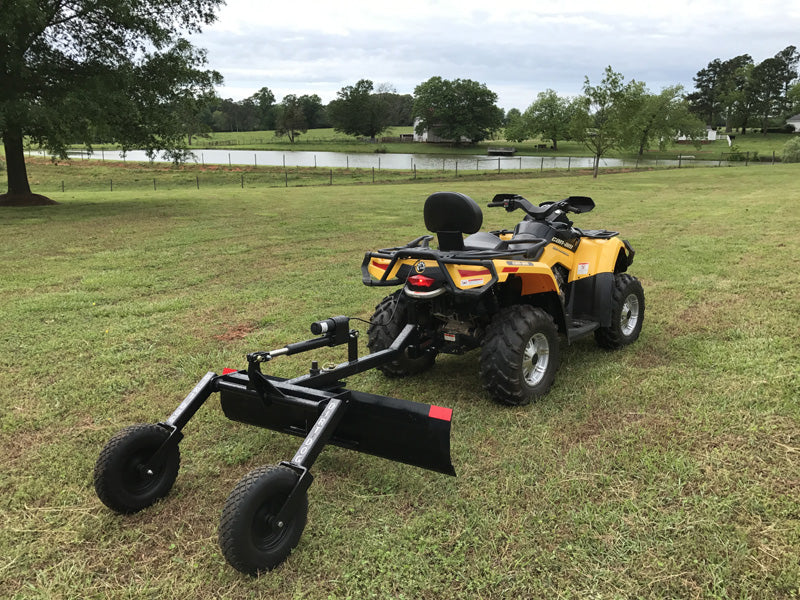 Dirt Dog ATV Equipment – Rear Blade | RBV Series | Overall Width 48", 60" & 72" | 18–25 HP | For ATV/UTVs