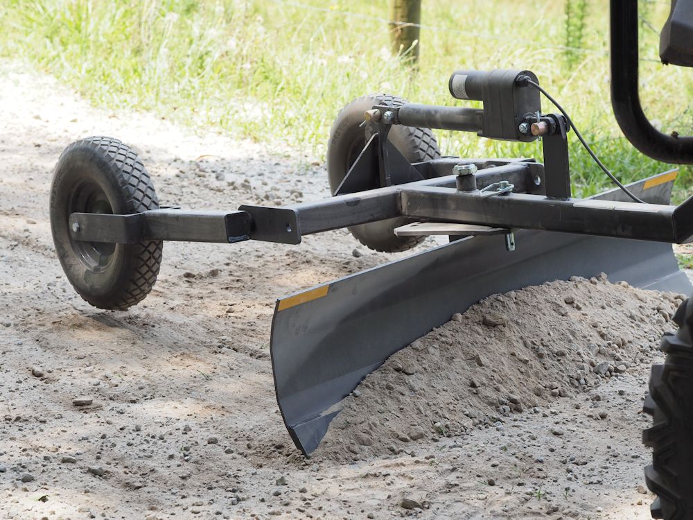 Dirt Dog ATV Equipment – Rear Blade | RBV Series | Overall Width 48", 60" & 72" | 18–25 HP | For ATV/UTVs