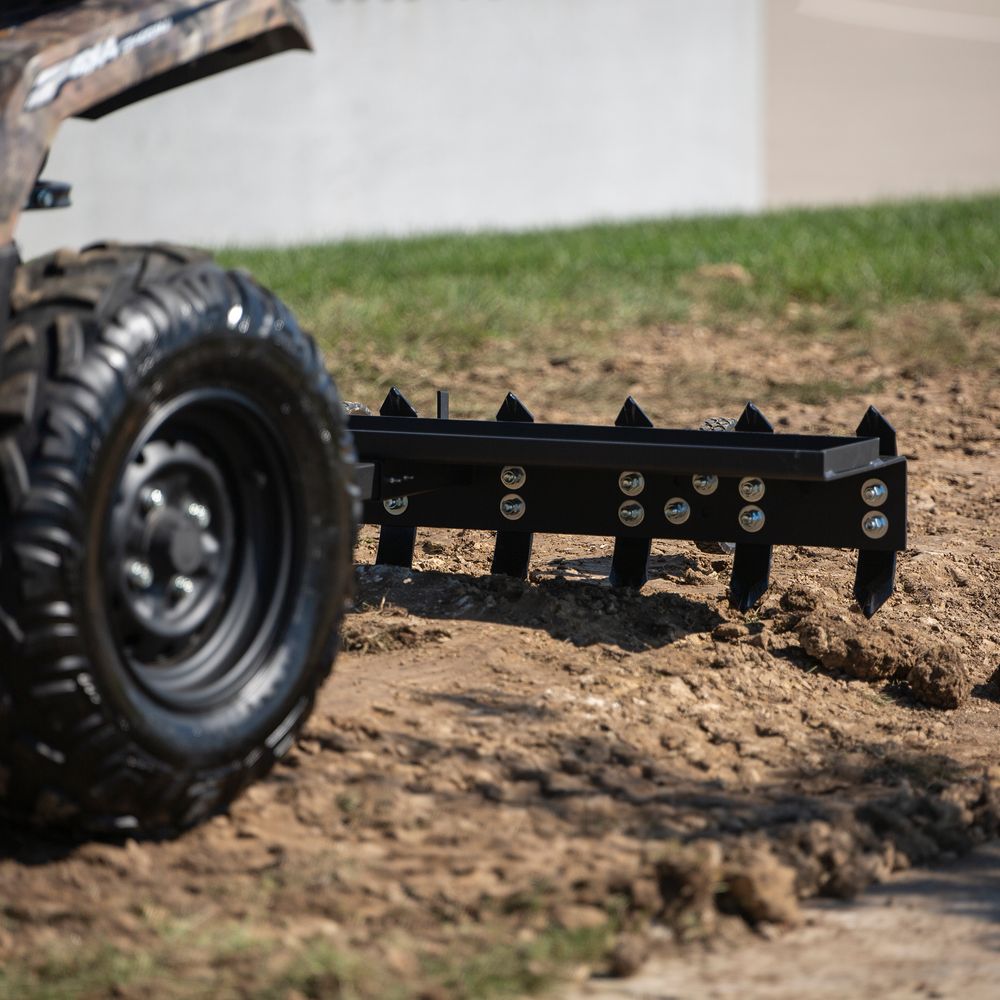Black Widow Steel Chisel Plow | Model ATV-PLOW-1661 | Size 53" L x 47.25" W | Horsepower 4 To 90+ HP | For ATVs & UTVs