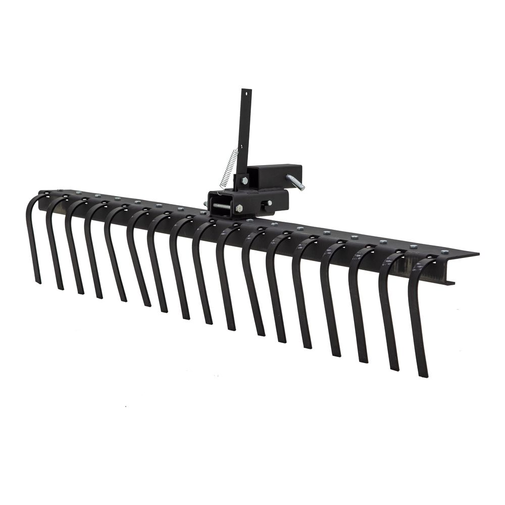 Black Widow Steel Landscape Rake | Model ATV-RAKE-2143 | Width 60" | Horsepower 10 To 80 HP | For ATV & UTV