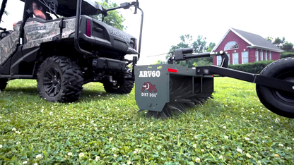 Dirt Dog ATV Equipment – Aerator | Model ARV Series | Overall Width 49", 62" & 74" inches | For ATV/UTVs