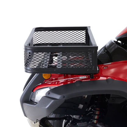 Black Widow Universal Deluxe Steel Mesh ATV Front Rack Basket | Model ATVFB-1057 | Size 36" L x 17" W x 6.5" H | Capacity 300 lb. | Horsepower 4 To 90+ HP | For ATV & UTV Loading