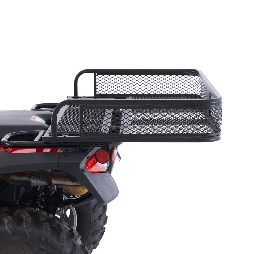 Black Widow Universal Deluxe Steel Mesh ATV Rear Rack Basket | Model ATVRB-1005 | Size 41" x 26.5" | Horsepower 4 To 90+ HP | For ATV