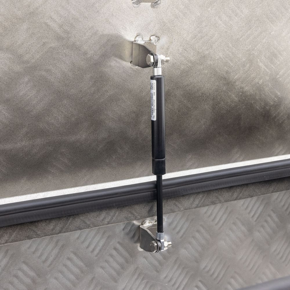 Black Widow Aluminum Rear ATV Storage Box | Model ATVRB-ALUM | Size 35.5” L x 14.75” W | Horsepower 4 To 90+ HP | For ATV Racks & Trailers