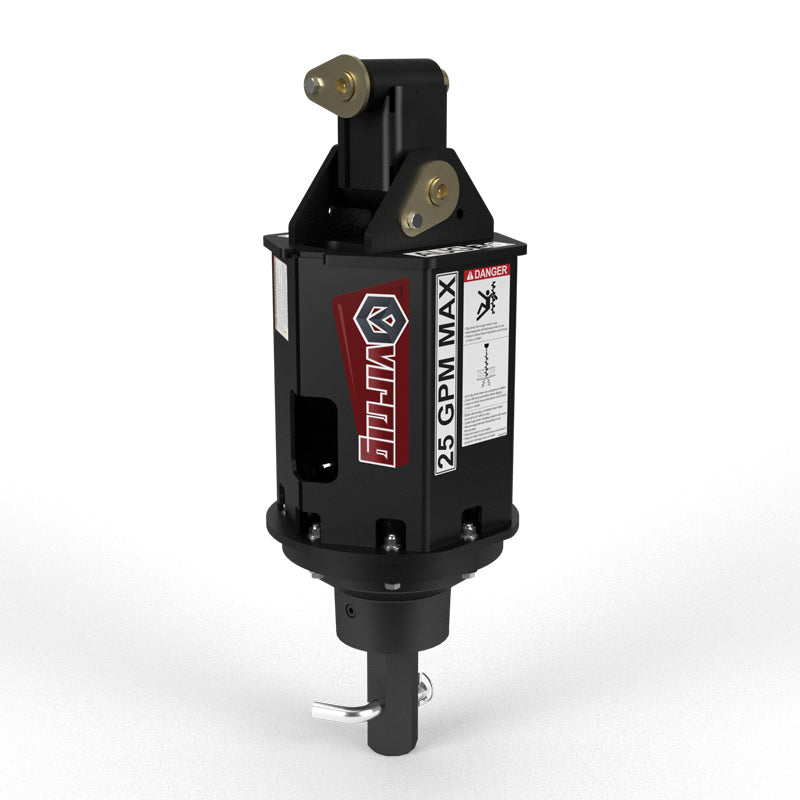 Virnig Auger Drive | AUG36VGHLD, AUG36VGRLD, AUGT36VGHLD | 36" Max Bit Size | Hydraulic Flow 15 To 25 GPM | For Skid Steer