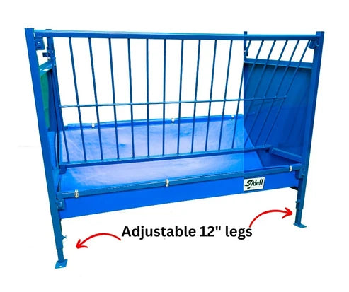 Sydell Starter Vertical Fenceline Feeder | #0815P & #0817P | Size 49 1/4" & 97 1/4" | For Sheep & Goats