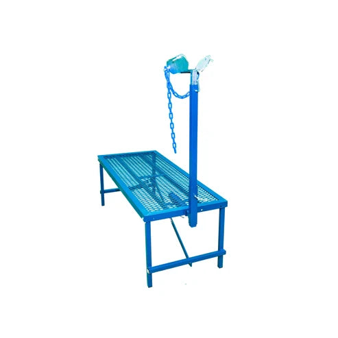 Sydell Fold-Up Fitting Stand | #0705 / #AL0745 | Size 20" x 48" | For Sheep & Goat Show Equipment