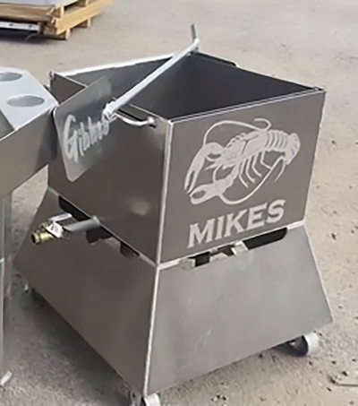 Aluminum Outfitters Sack Cooker | Model Sack 1 To 3 | Width 24