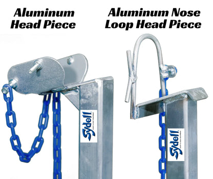 Sydell Aluminum Headpiece | #AL0731-L / #AL0731-S / #AL0730 | Small, Large & Nose Loop | For Sheep & Goats