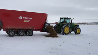 Anderson Vertical Mixer Single Auger | Models A280ST, S280ST, A380 & A450ST | Width 90" To 112" | Horsepower 50-75 HP | For Tractors