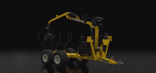 Anderson Log Loader | Model M-90 | Grapple Opening 30" inches | Horsepower 40-50 HP | For Tractors, ATV, and Trucks