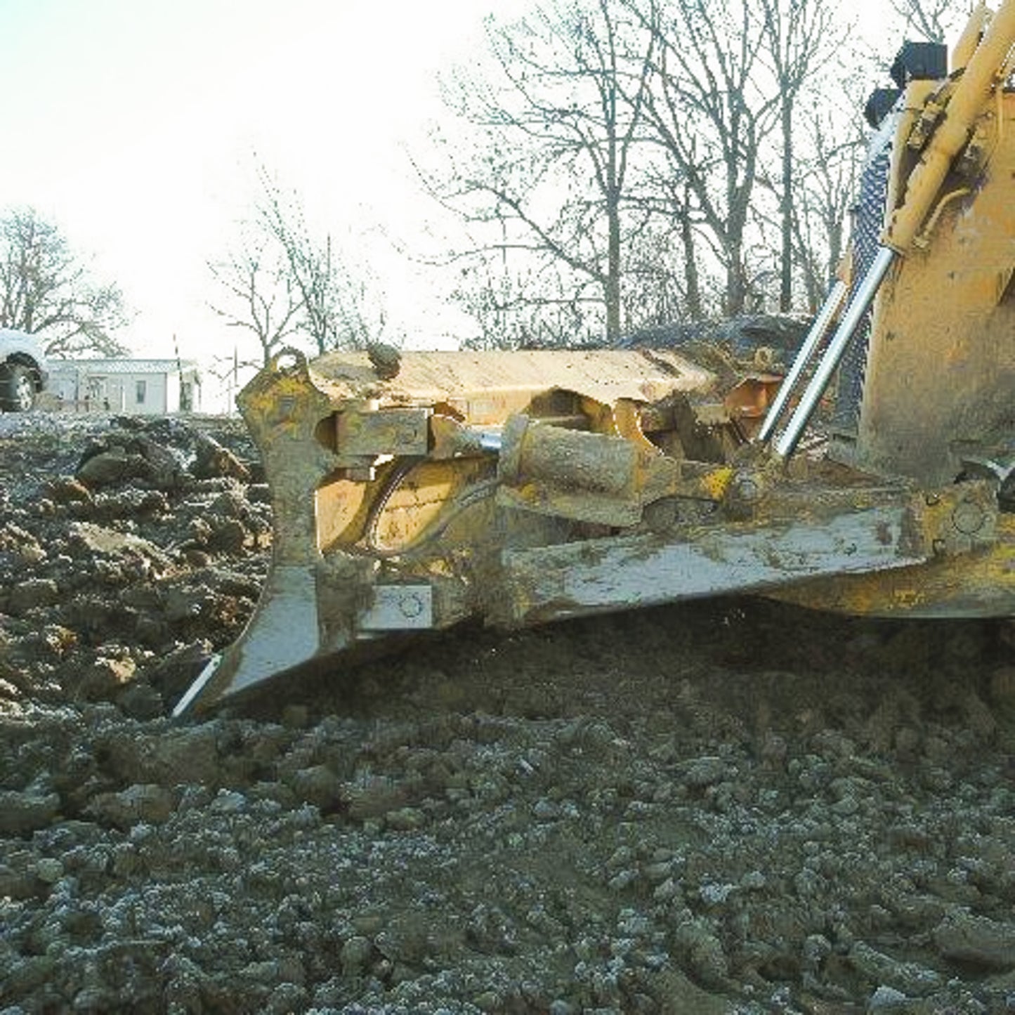 Rockland Angle Blade Package | High Strength Alloy Steel | Manual Or Hydraulic Tilt Options | For Dozers