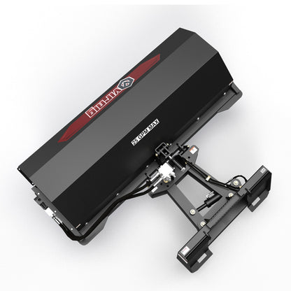 Virnig Angle Broom | Models VAB60 To VAB96 | Widths 60" To 96" | Hydraulic Flow 15 To 25 GPM | For Skid Steer