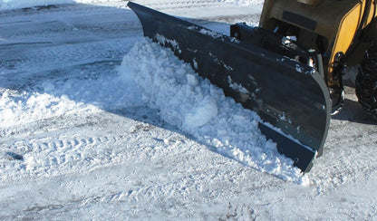 Virnig V50 Angle Snow Blade | Models SBS60-LD, SBS72-LD, SBS84-LD & SBS96-LD | Widths 62" To 98" | Hydraulic Flow Range 15 To 25 GPM | For Skid Steers