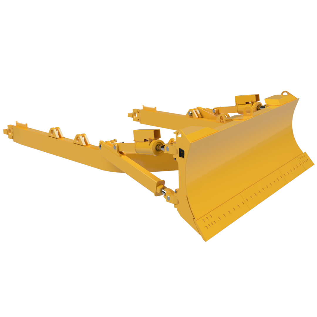 Rockland Angle Blade Package | High Strength Alloy Steel | Manual Or Hydraulic Tilt Options | For Dozers