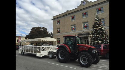 Apache Trolley “Open‑Air Limousine” | 30–35 Passenger Capacity | Pull Type | 40–60 HP | For Tractors & Trucks