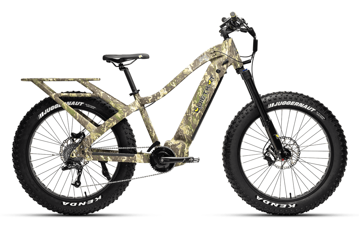 QuietKat Apex Pro Electric Hunting Bike | 1000W Motor | 17.25AH/48V Battery