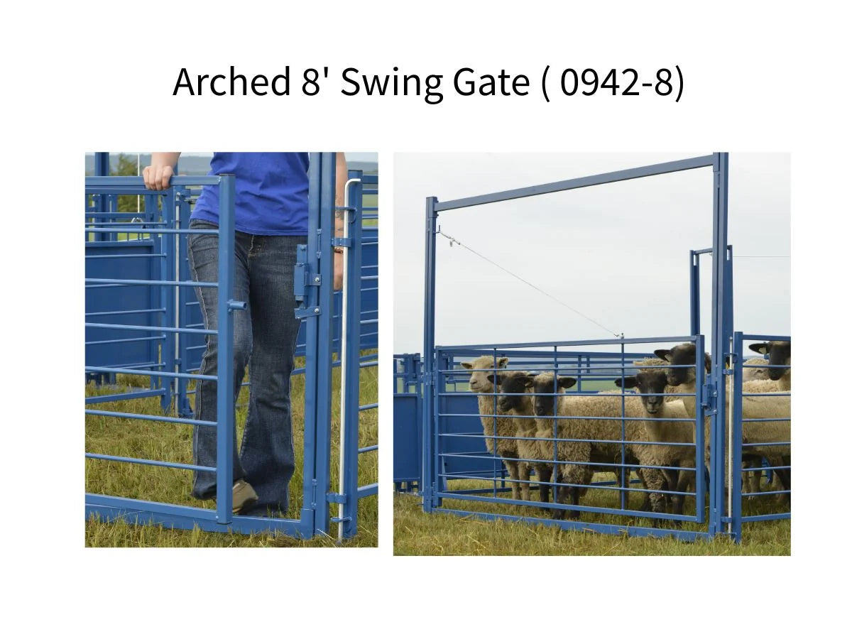 Sydell Holding Pen | #0991PEN | 8' Panels | Complete Working System Add-On | For Sheep & Goat Corral