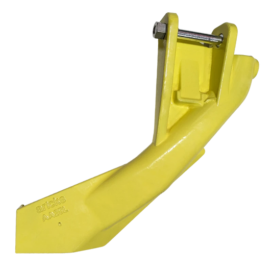 Aricks Seed Boot | Model Left & Right Boot | 0.5" Shoulder Bolt | Extended Wear Ni‑Hard 4 | For John Deere 90 & Pro Series Seed Drills