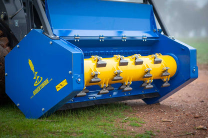 Auger Torque VM40 & VM60 Variable Mulchers With Cutting Teeth For Skid Steer