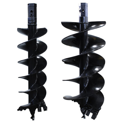 Virnig 3′ Auger Bits | Standard & Tree | Models SAV & TAV | Widths 6″ To 24″ Sizes | 2″ Hex / 2 9/16″ Round Collar | Hydraulic Flow 15 To 25 GPM | For Mini Skid Steer Auger Drives