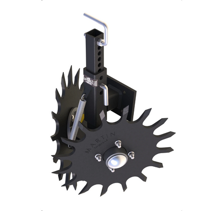 Martin-Till Pin Adjust Row Cleaner | Model B1334/1250 & B1332/772 | 13" Diameter | 40-100+ HP | For Case IH, John Deere, & Kinze Planters