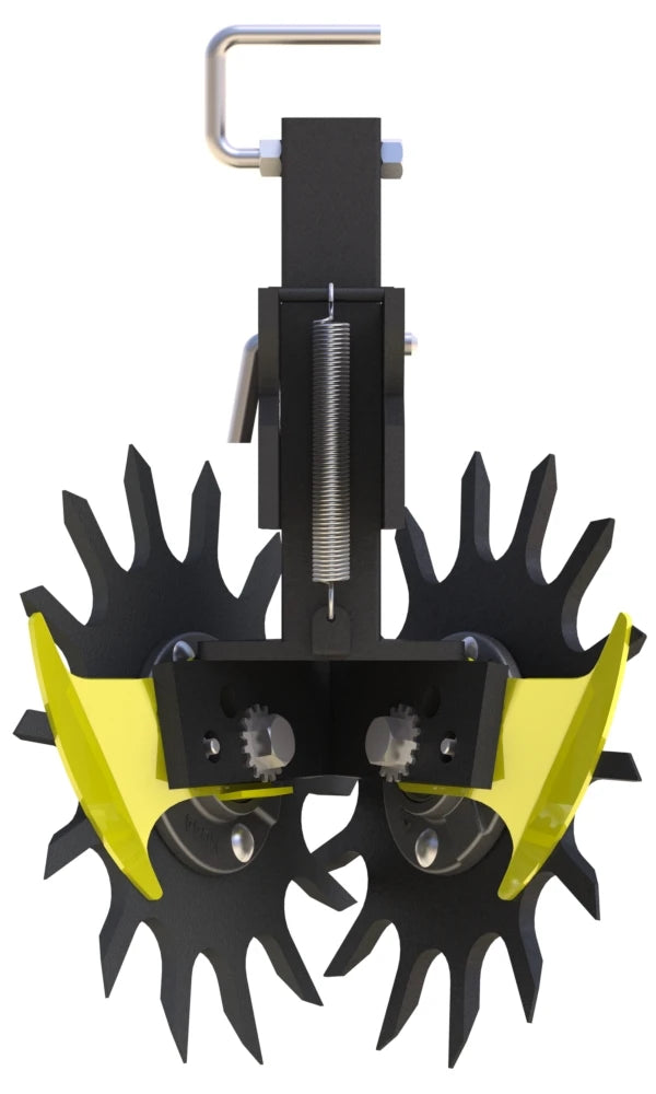 Martin-Till Pin Adjust Row Cleaner | Model B1334/1250 & B1332/772 | 13" Diameter | 40-100+ HP | For Case IH, John Deere, & Kinze Planters