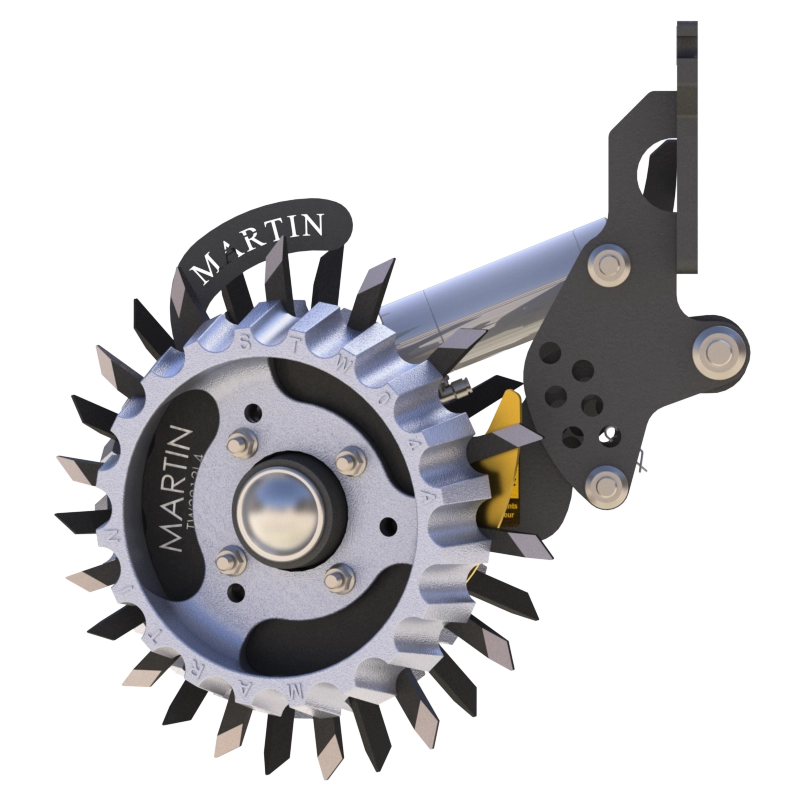 Martin-Till Kronos™ BA1350 Row Cleaner | 15" Compact Frame | 50° Angle | SmartClean™ Bi-Directional Control | For Planters & Seedbeds