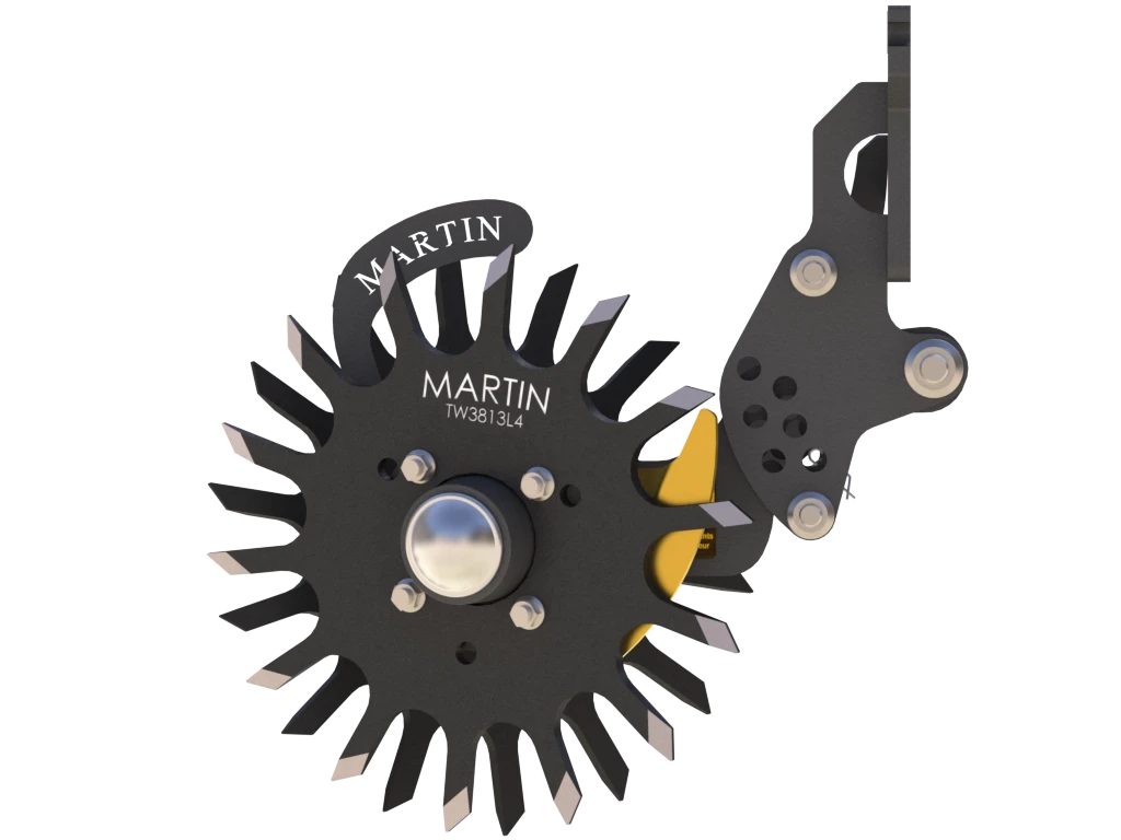 Martin-Till Kronos™ BA1350 Row Cleaner | 15" Compact Frame | 50° Angle | SmartClean™ Bi-Directional Control | For Planters & Seedbeds