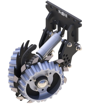 Martin-Till Kronos™ BA1350 Row Cleaner | 15" Compact Frame | 50° Angle | SmartClean™ Bi-Directional Control | For Planters & Seedbeds
