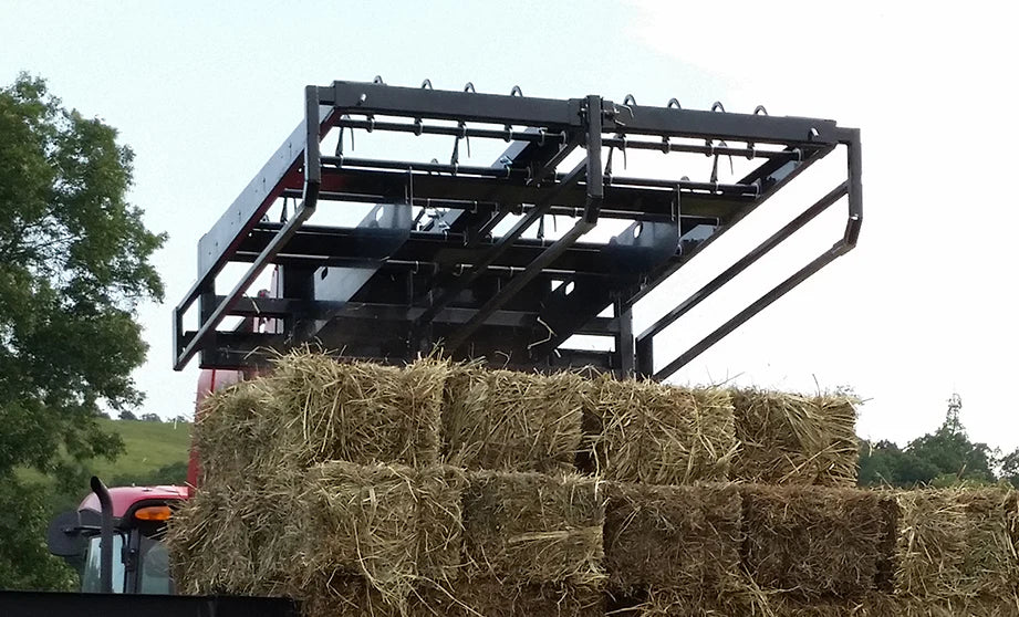 Top Dog Attachments 10-Pack Bale Accumulator Grapple | Oil Flow Range: 15-20 GPM | Max Lift: 8-10 Bales | For Skid Steers